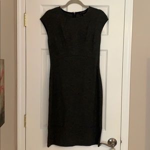 Charcoal Gray Banana Republic dress